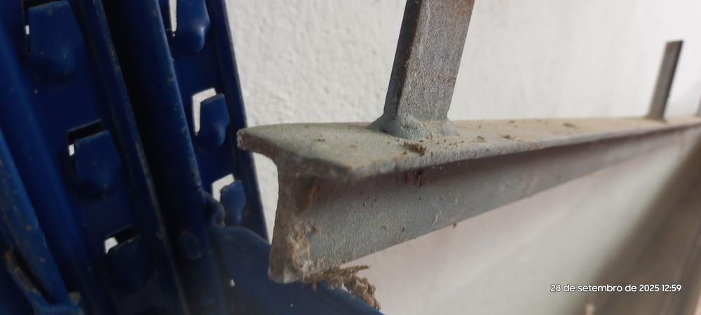 Calha para portão de correr