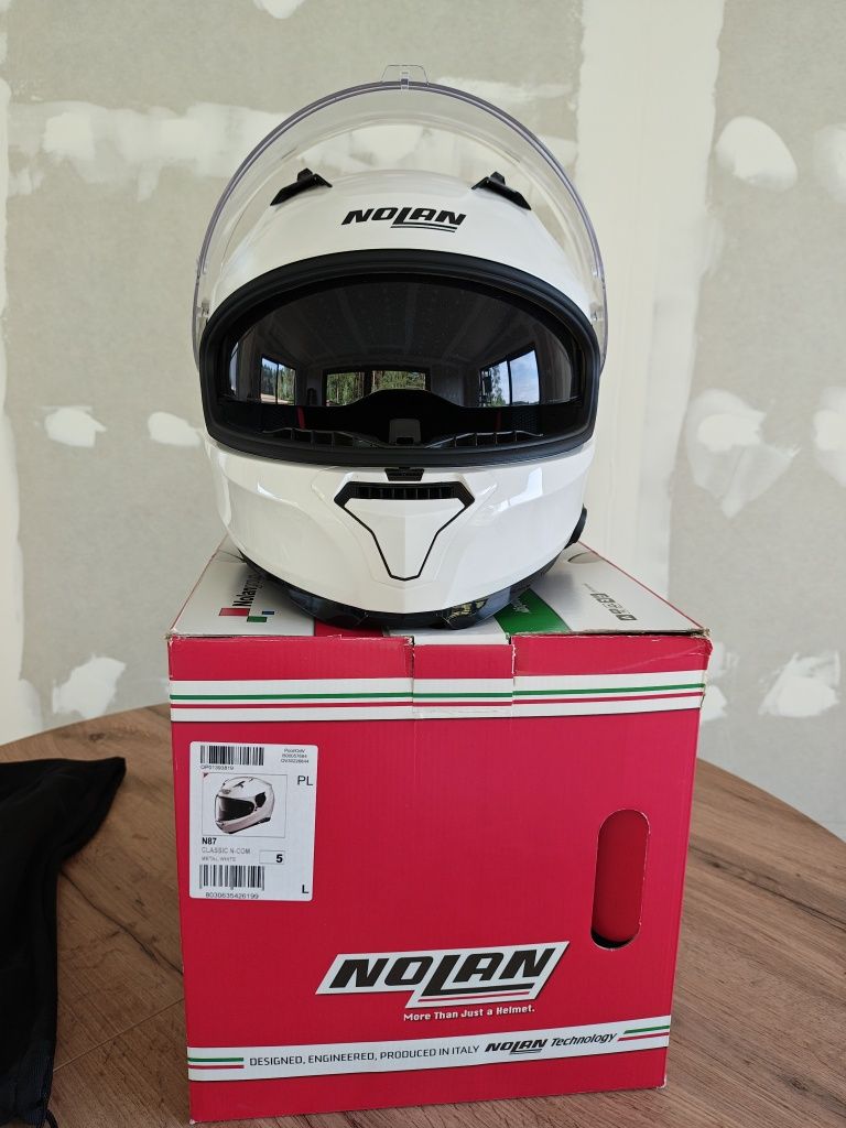Kask NOLAN N87 z intercomem NOLAN n-com B902L