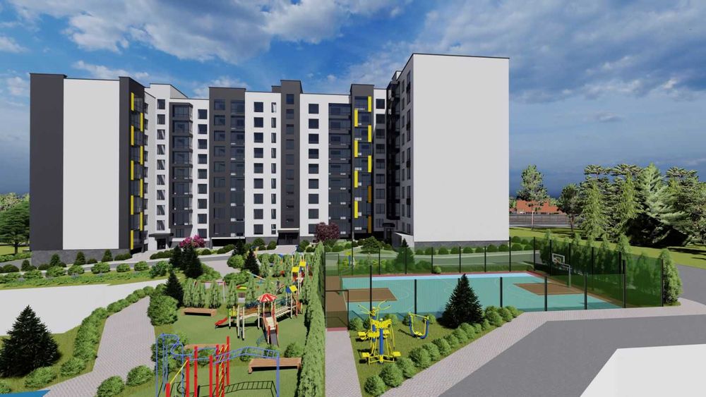 Продаж 2-кімнатної квартири від забудовника, район Бам