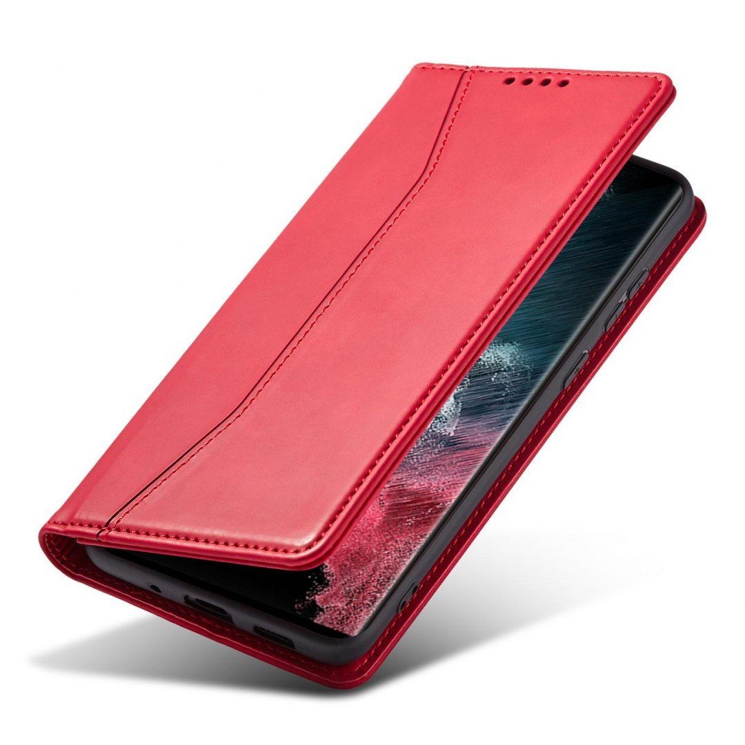 Etui Fancy Braders Case Do Samsung Galaxy S22 Ultra Czerwony