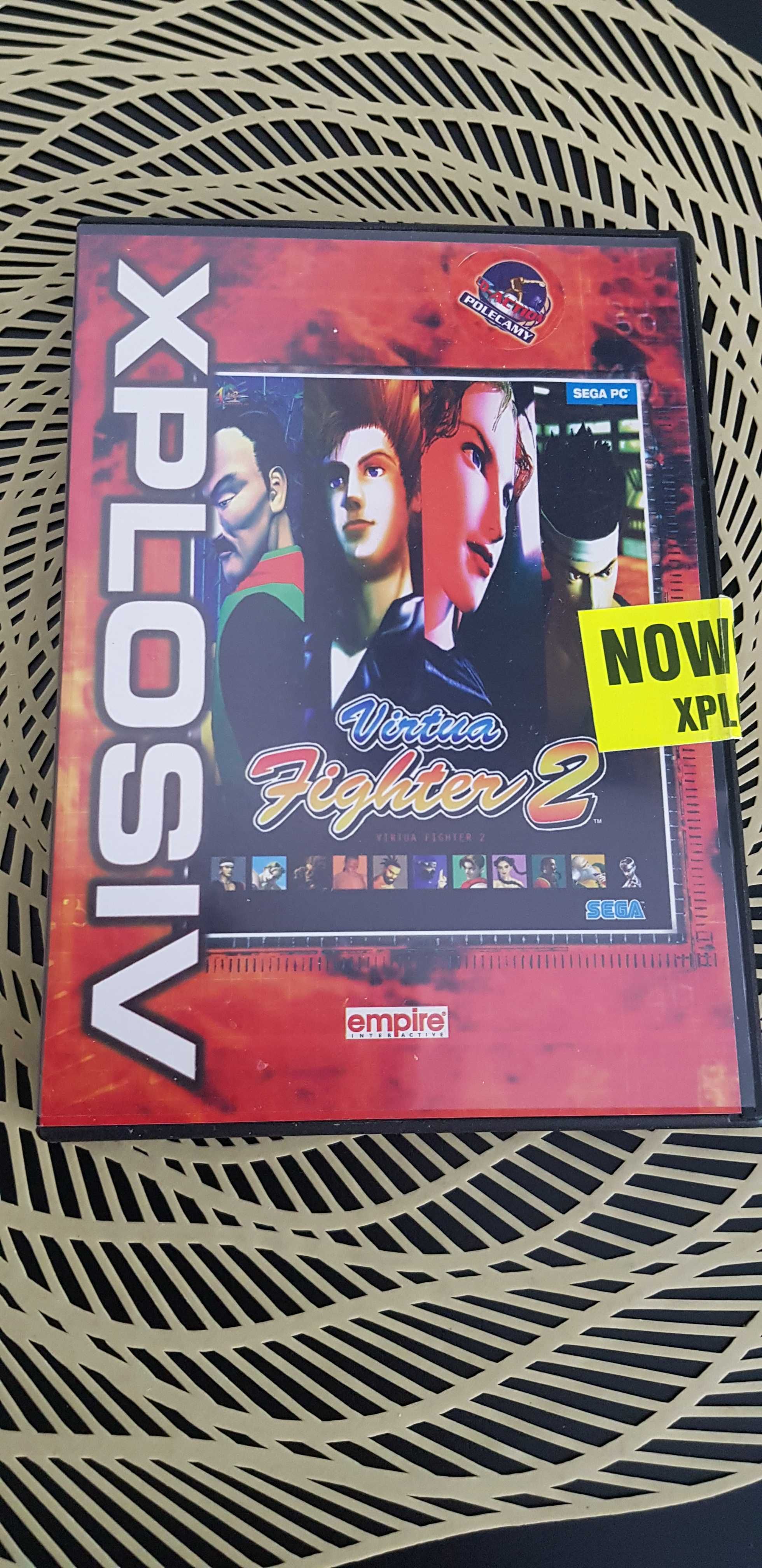 Gra Virtua Fighter 2 xplosiv Sega Saturn gra z 1994 roku stan bdb