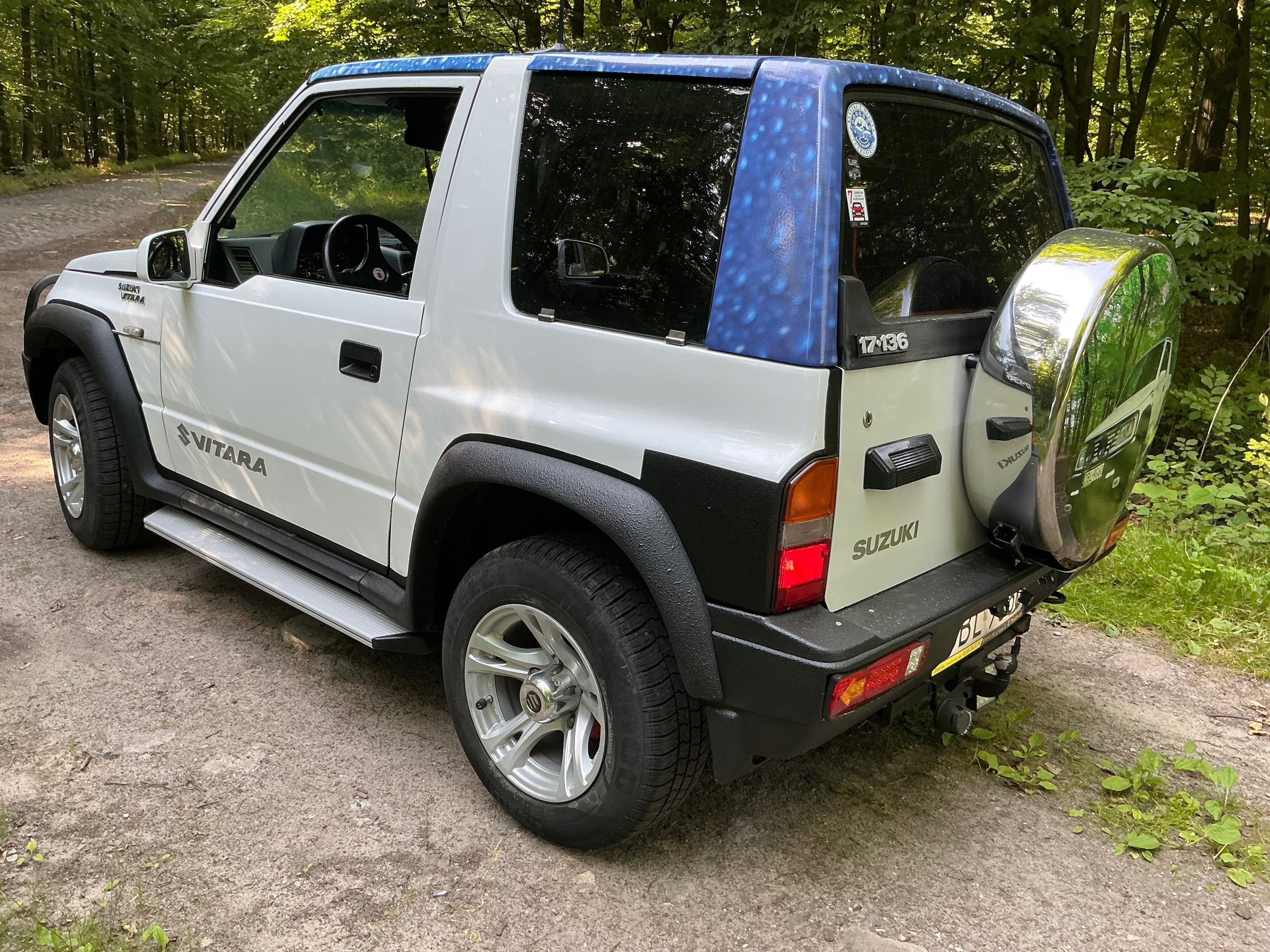Piękna SUZUKI VITARA 1,6  rok produkcji 1991 - zakończony projekt