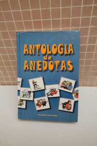 Livro antologia de anedotas, capa dura