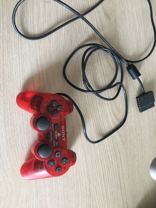 Sony PlayStation Dualshock 2 Pad Controller PS2 Czerwony