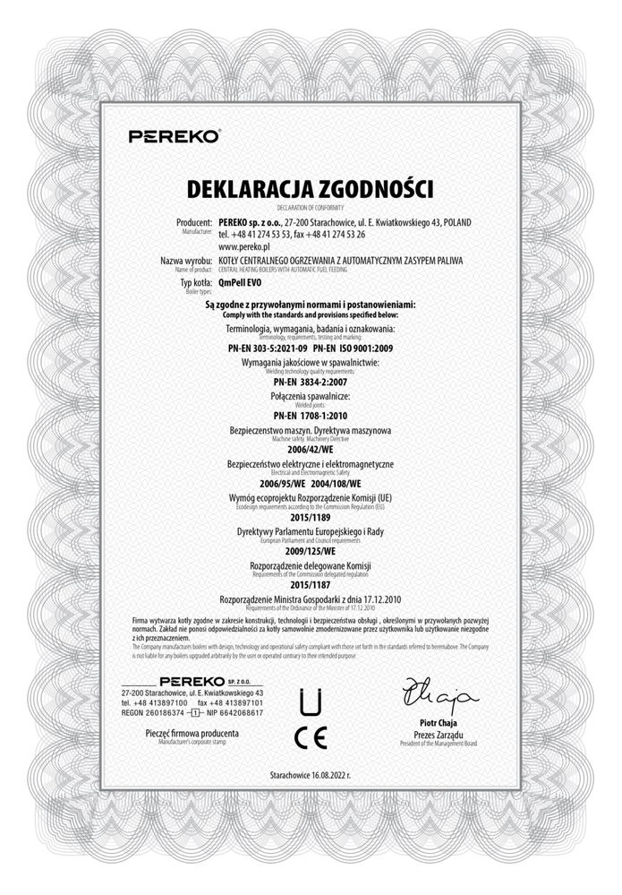 Kocioł*Piec*Pereko*Qmpell Evo 12kW*Pellet*Czyste Powietrze*Aplikacja!!