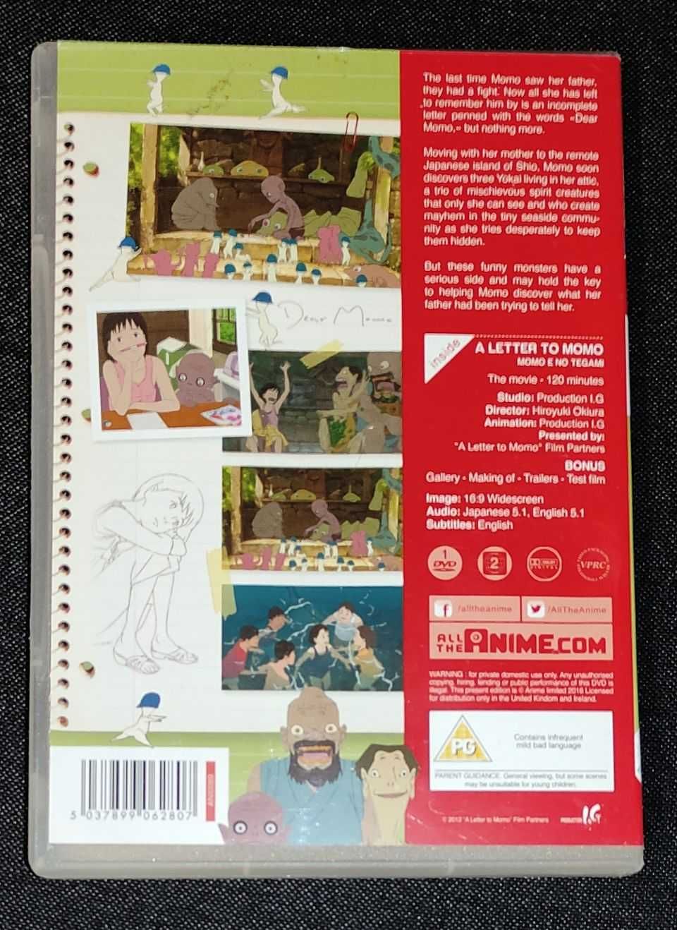 "A Letter to Momo" - dvd, anime