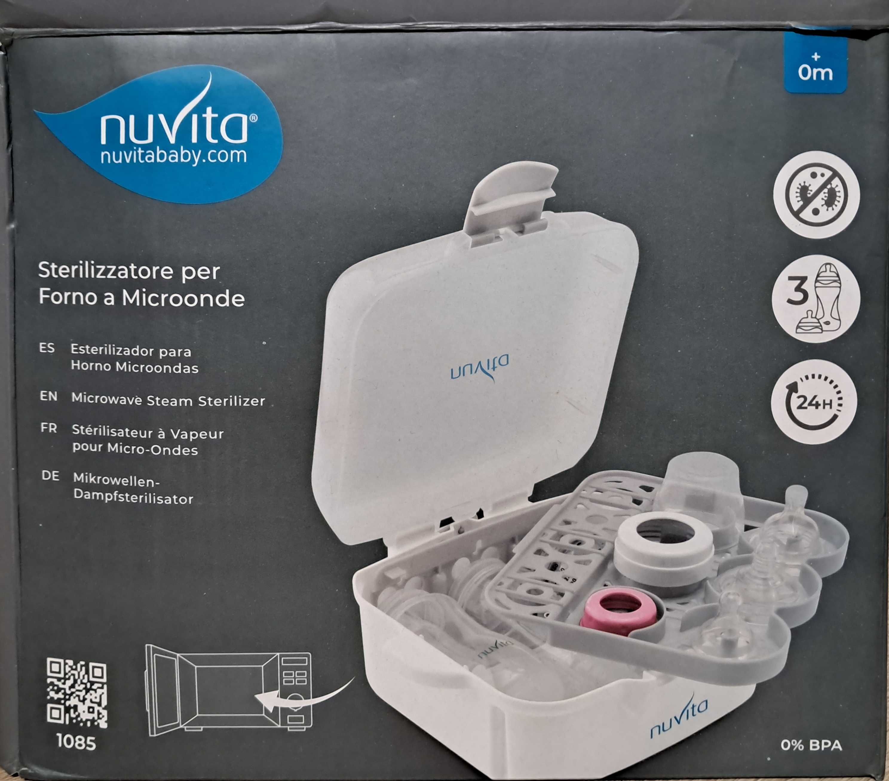 Nuvita, Sterylizator mikrofalowy do butelek