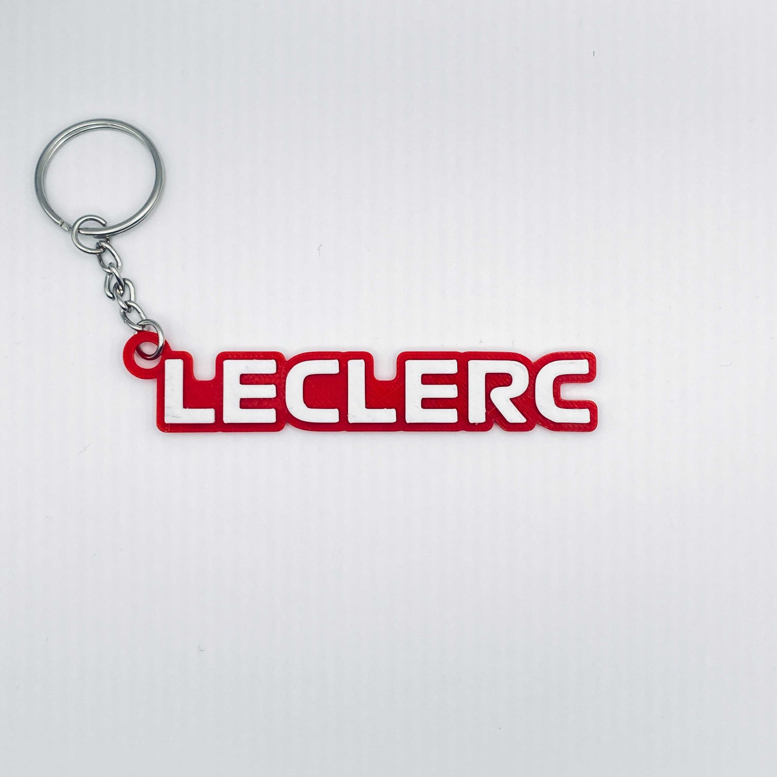Zestaw breloków Formula 1 Charles Leclerc Scuderia Ferrari F1