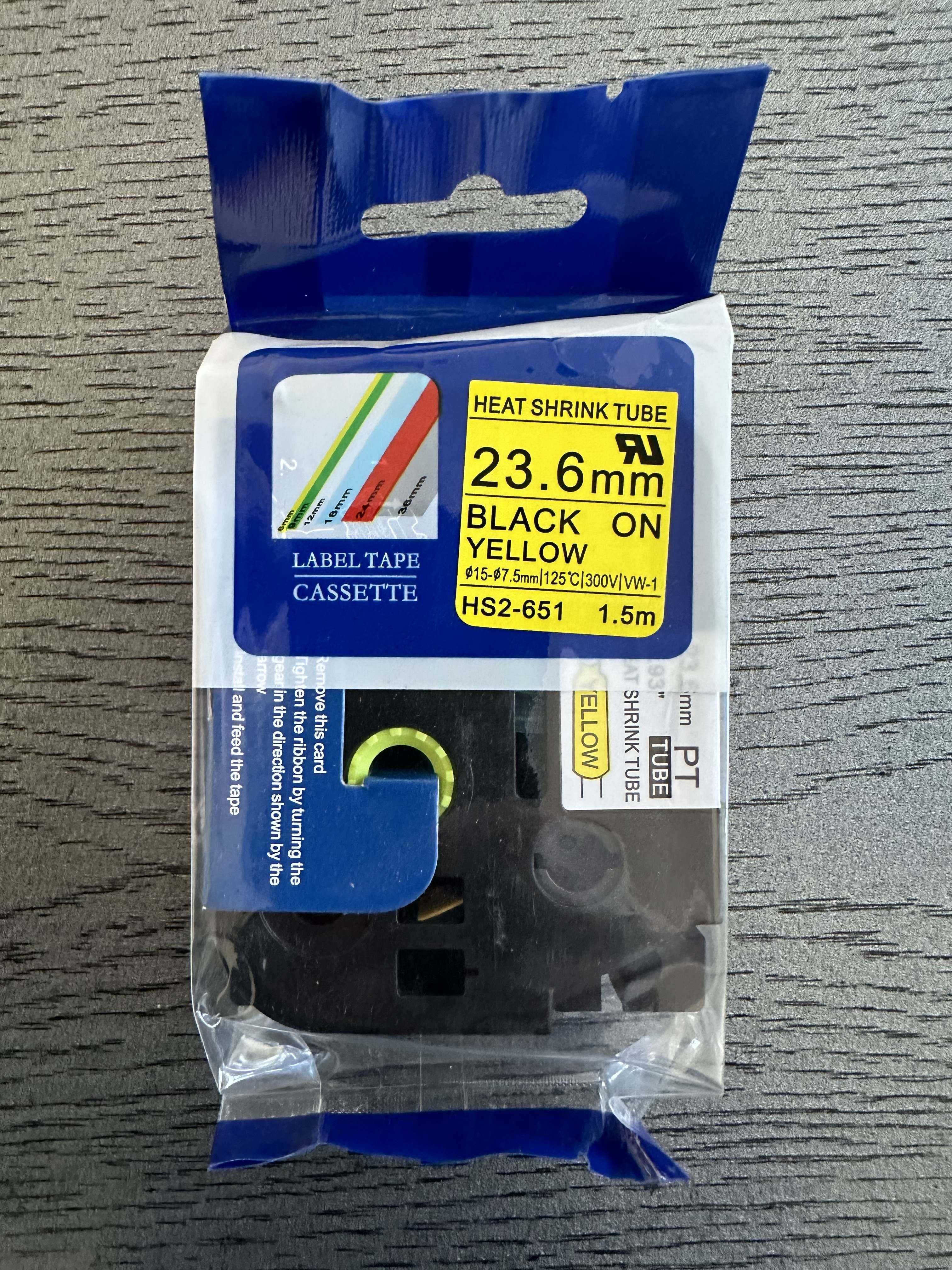 6x rurka termokurczliwa HS2-651 zamiennik Brother 23,6mm 1,5m
