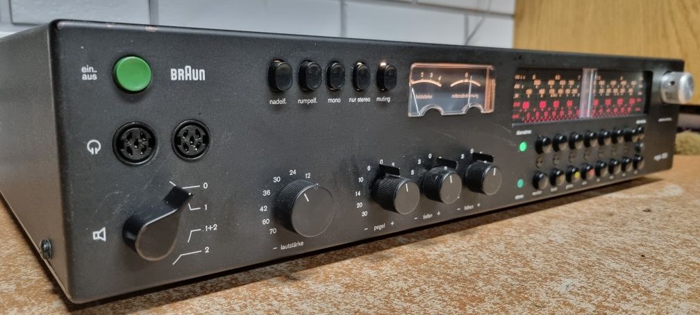 amplituner BRAUN cev-550 Regie. Vintage hi-fi