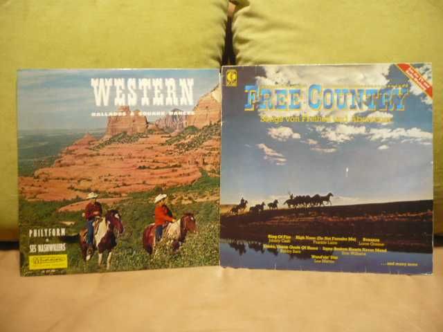 Wyprzedaż płyt winylowych z muzyką country. 12 x LP.Zapraszam.