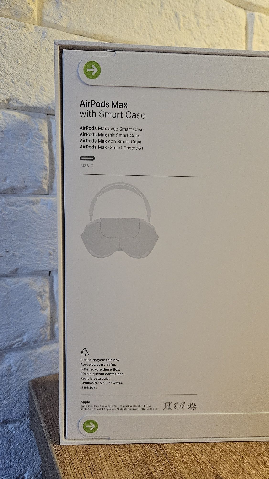 Nowe słuchawki Apple AirPods Max model A3184