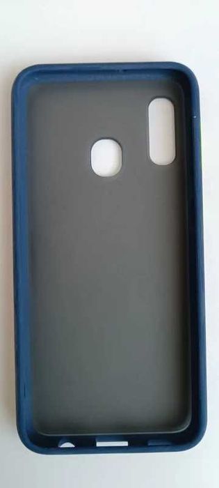 Etui Case do Samsung Galaxy A20E Granatowy