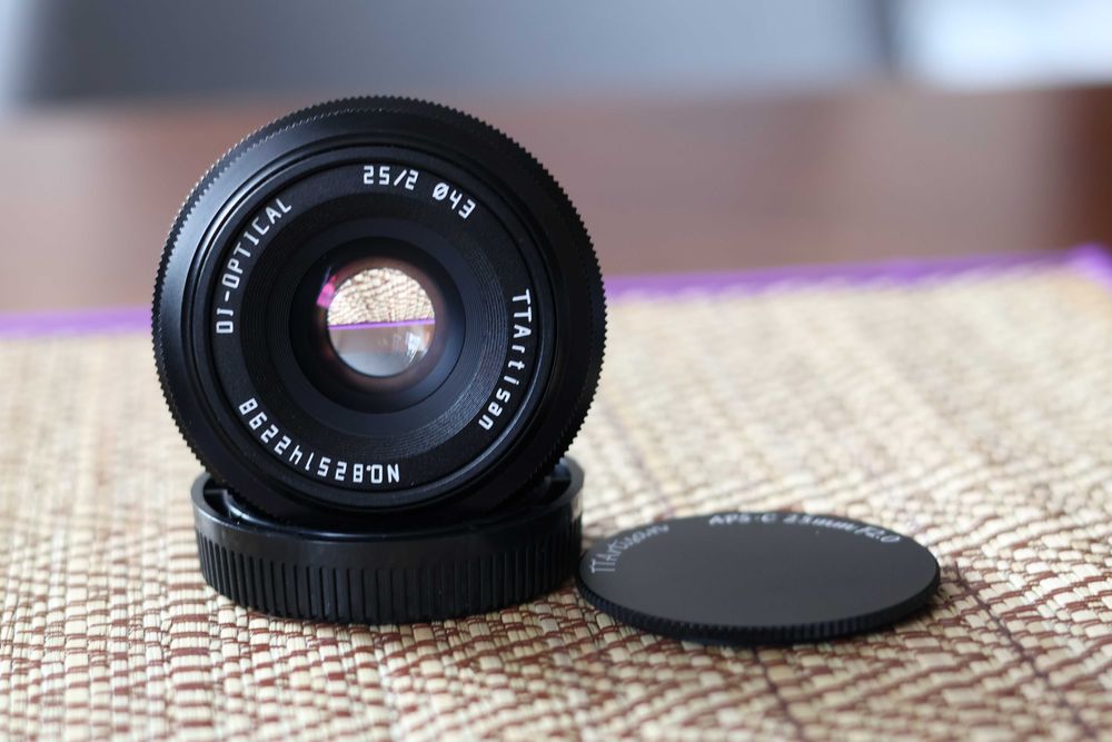 Obiektyw TTArtisan 25mm f2.0 - micro 4/3