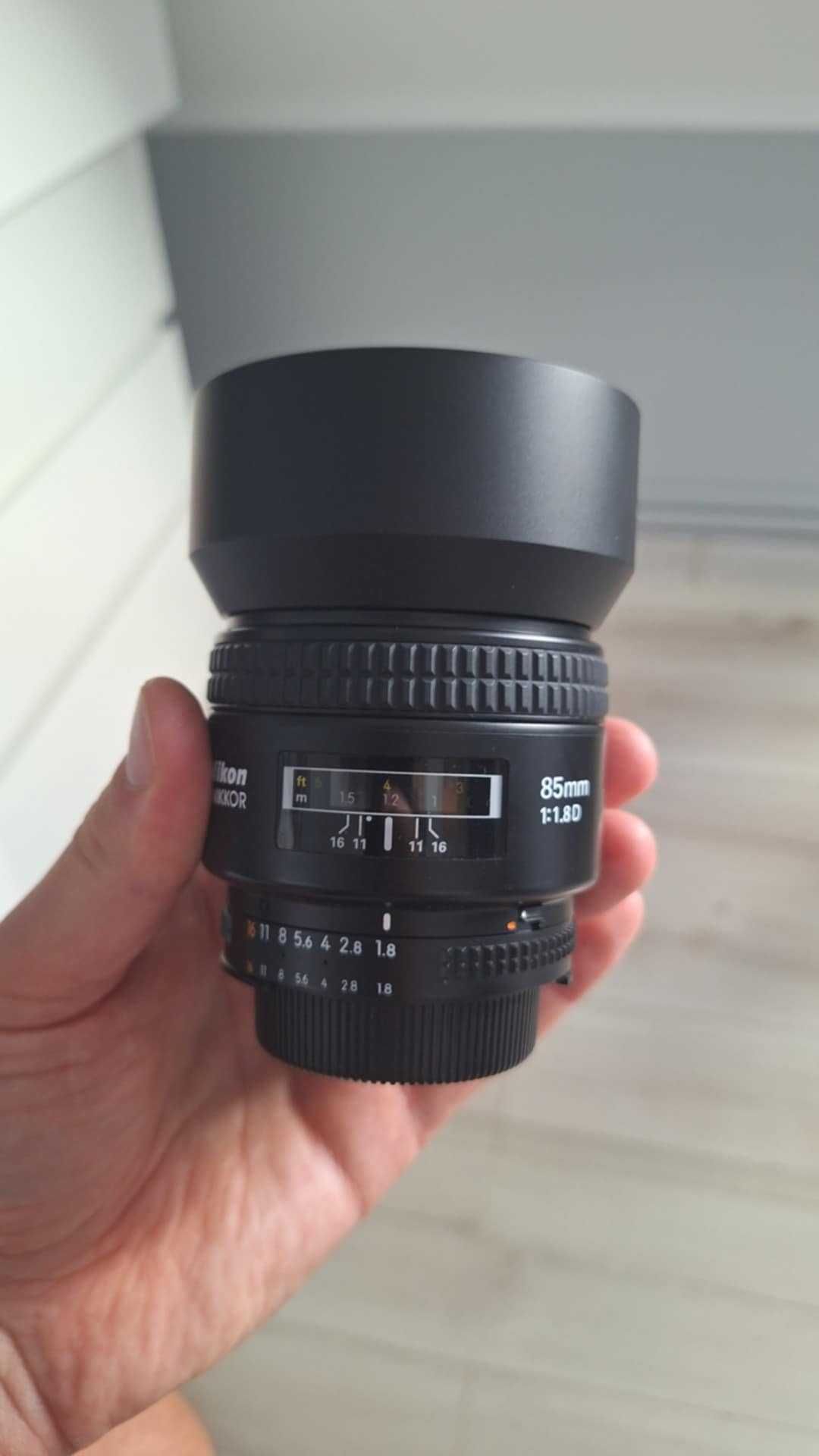Nikkor AF 85 mm f1.8 D