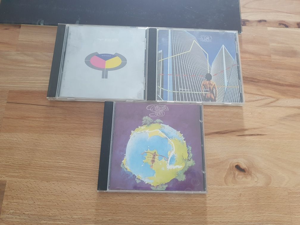 Yes 3 płyty cd albumy .prog rock