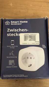 Smart plug розумна розетка Zigbee SilverCrest Lidl