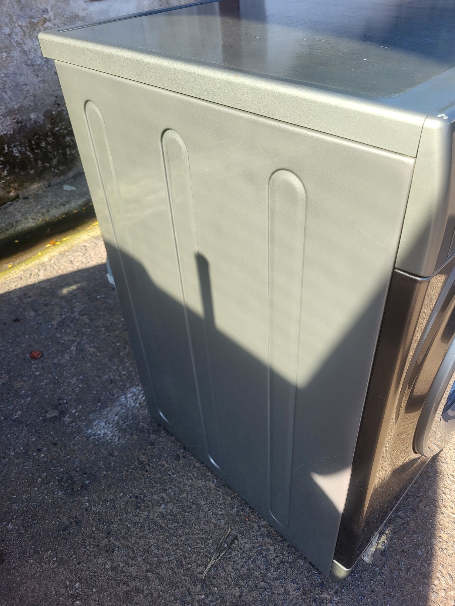 Máquina lavar roupa Ariston 9 kg SEMI-NOVA INOX com entrega e garantia