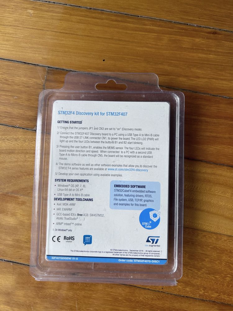 STM32F407 Discovery Kit