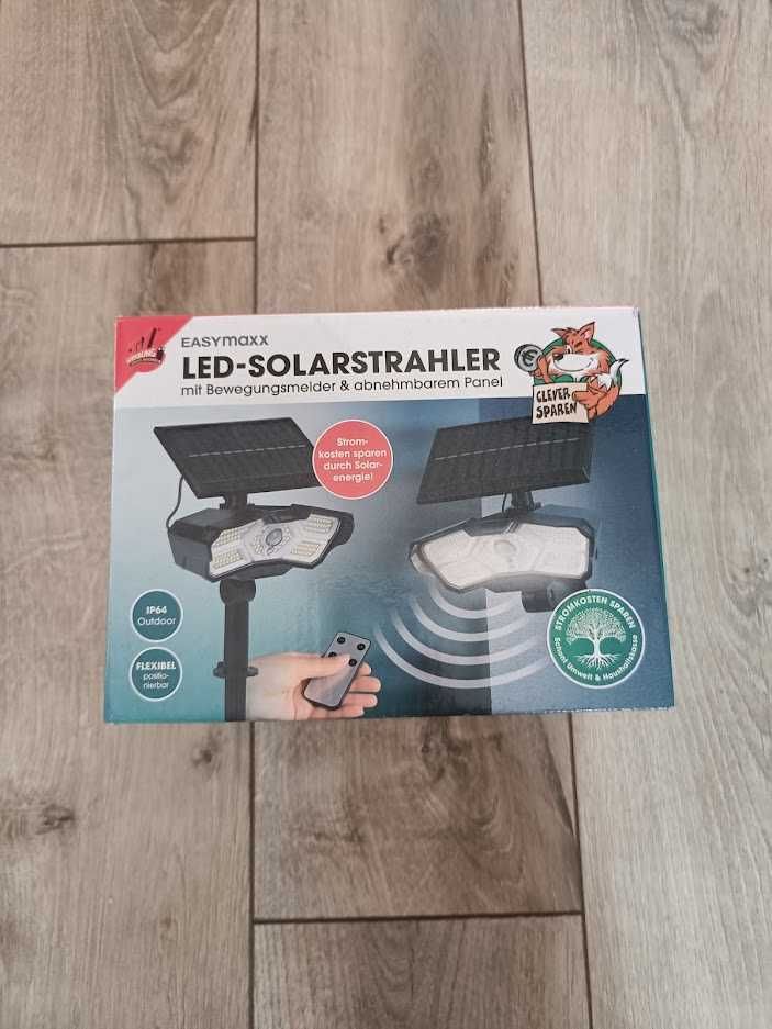 EASYmaxx Reflektor solarny LED Zewnętrzny Pilot IP64