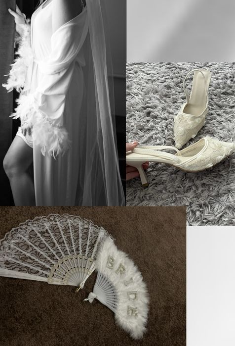 Халат на ранок нареченої. Весь комплект для ранку нареченої.