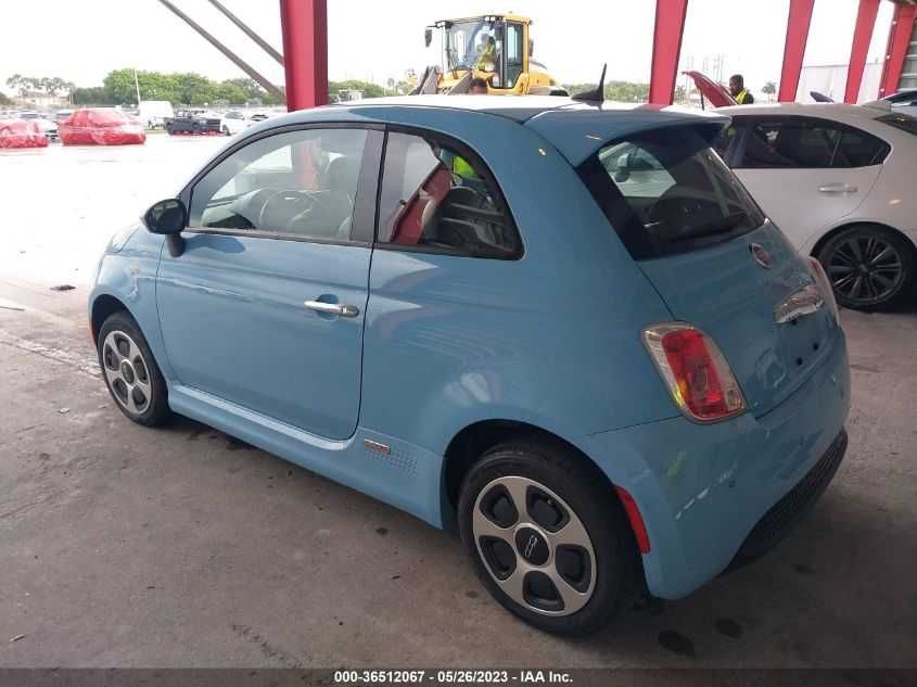 2017 FIAT 500E.. В ПУТИ