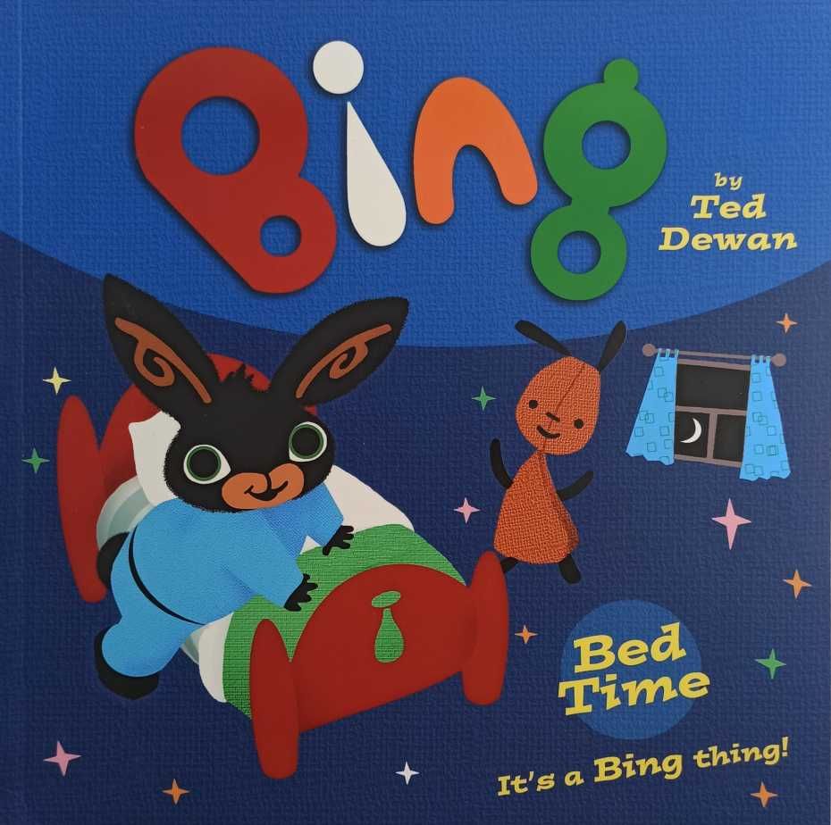 NOWA Bing Bed Time	Ted Dewan książka o Bingu po angielsku