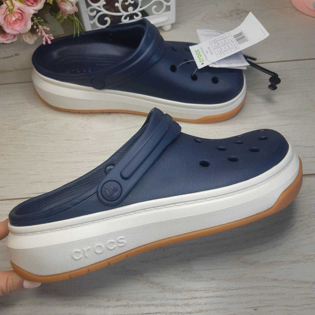 Crocs Crocband Full Force Clog Black мужские кроксы черные оригинал