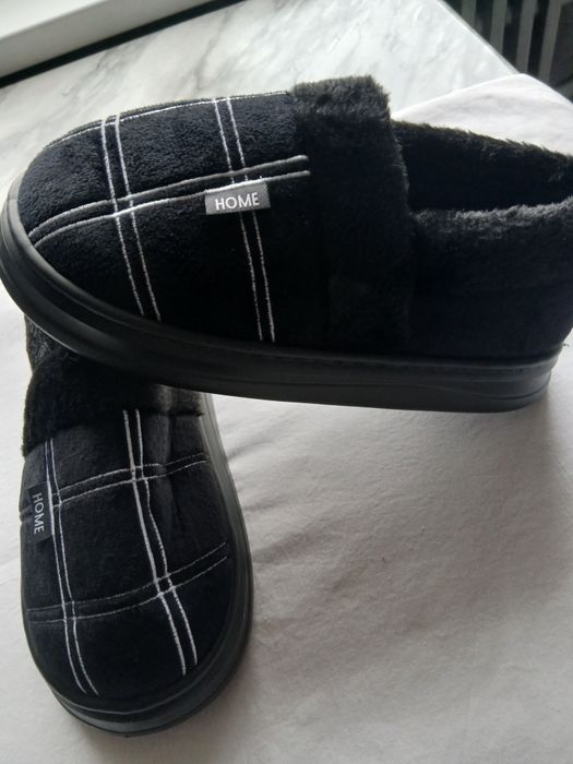 Мужские  тапочки чёрные