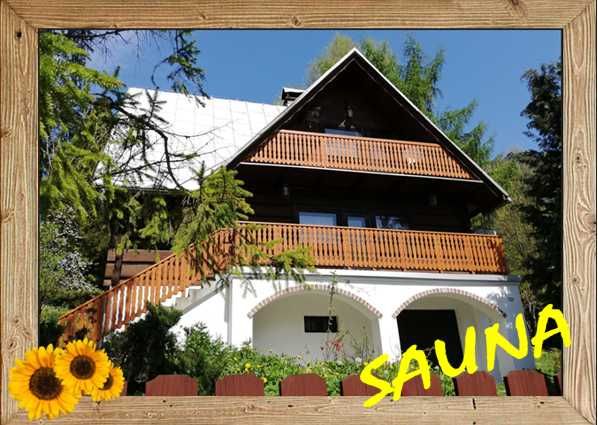 Domek z bala: Chata Górska MATYLDA (sauna, grill, ogród).