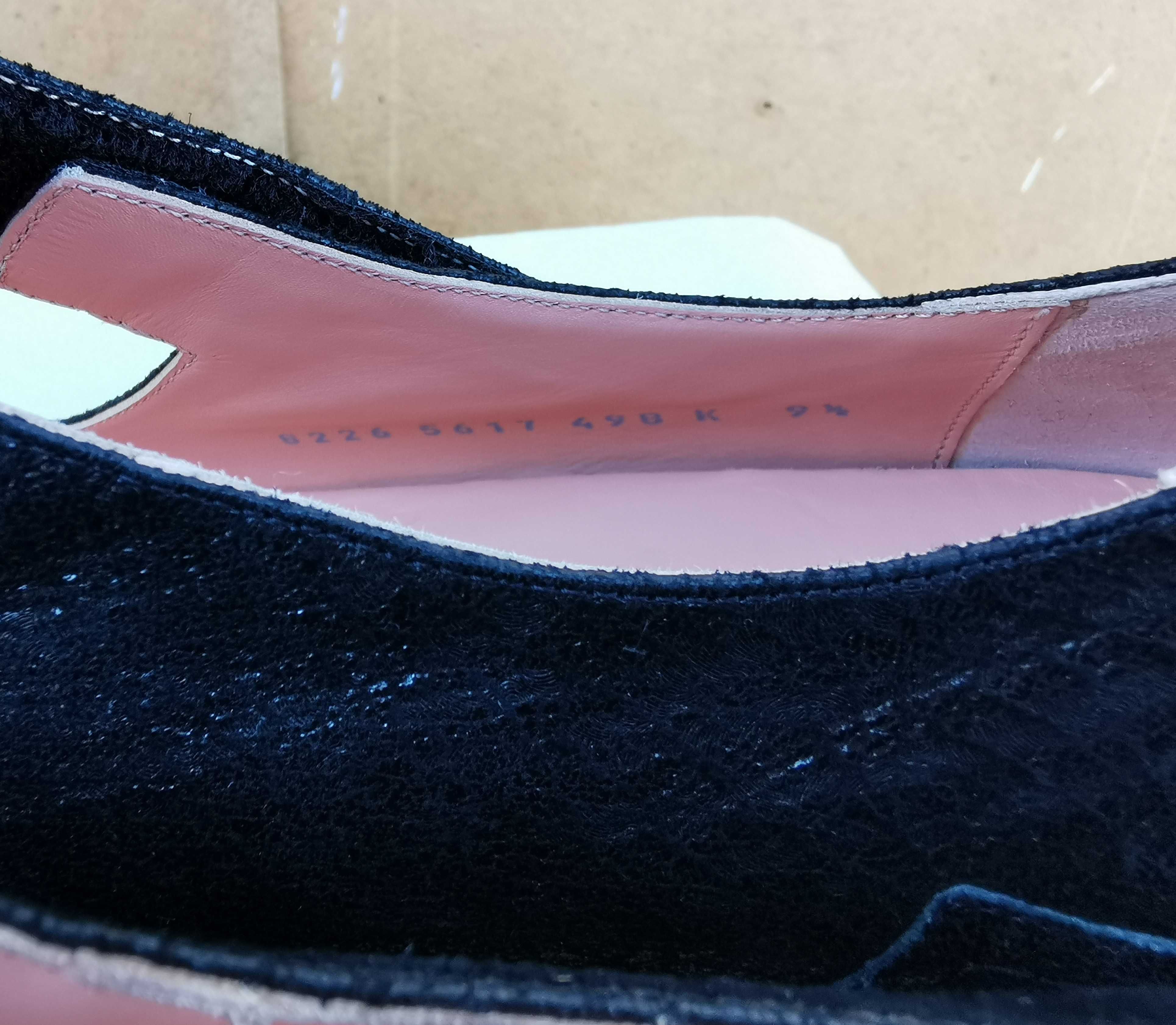 Кожаные туфли босоножки Durea 43 р. На широкую стопу Оригинал