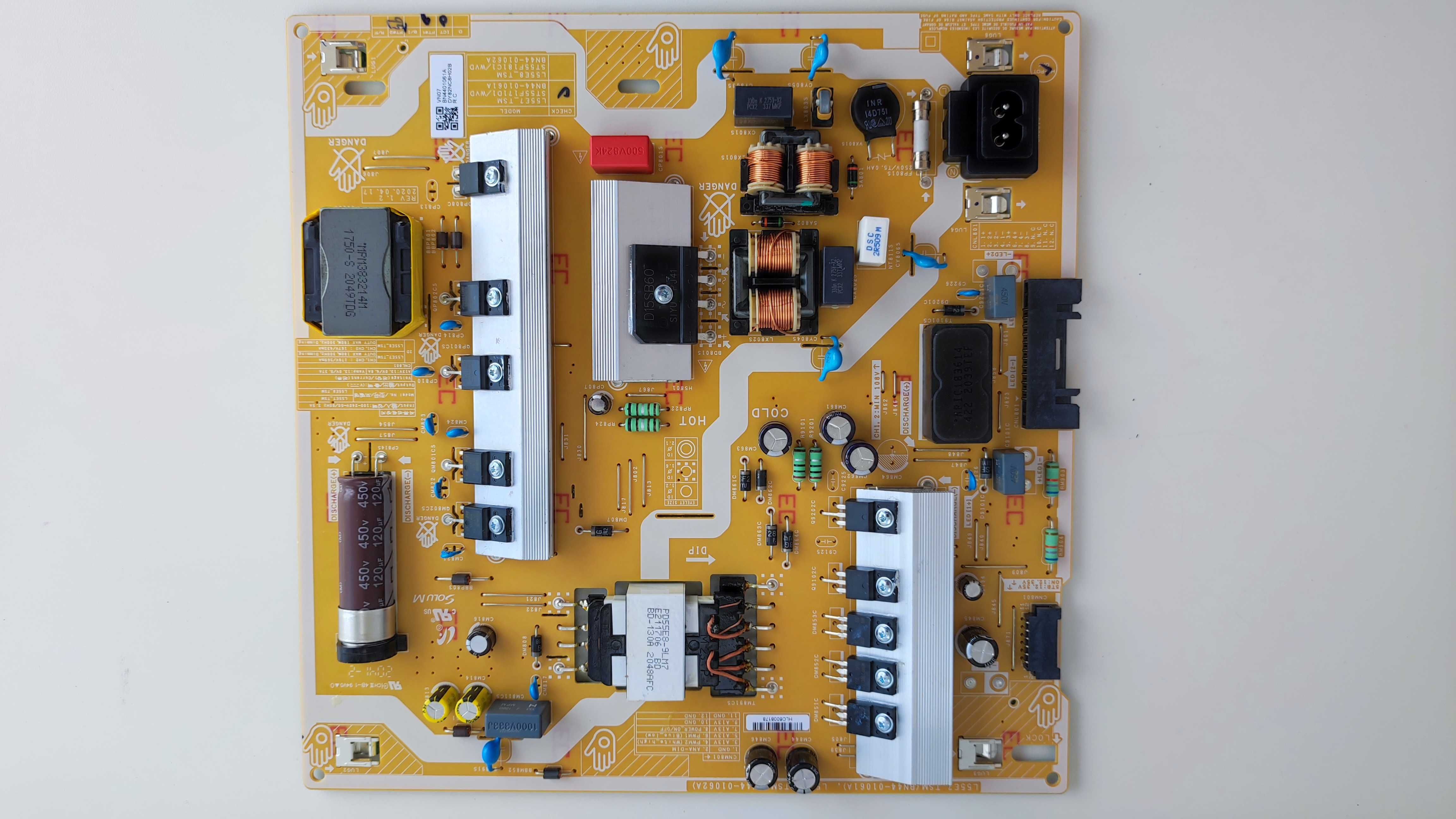 Плата блок питания BN44-01061A для тв Samsung UE55TU8500