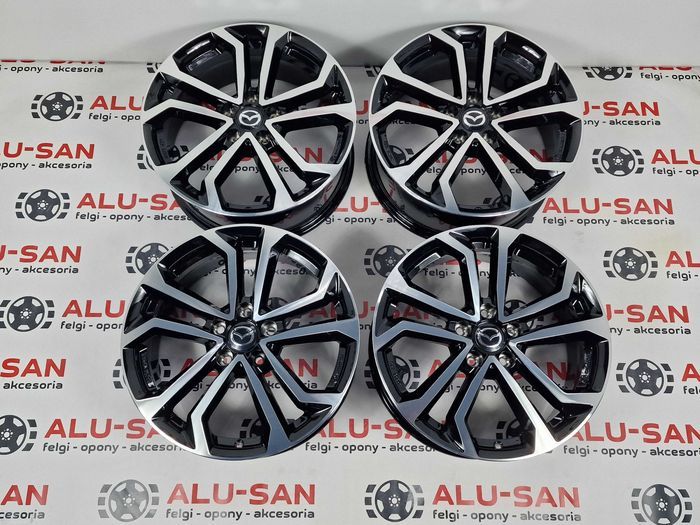 NOWE alufelgi MAZDA 19" 5x114,3: 3 5 6 CX-3 CX-30 CX-5 Czarny Pol