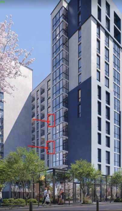 Продається 1 кімнатна в новобудові в центрі