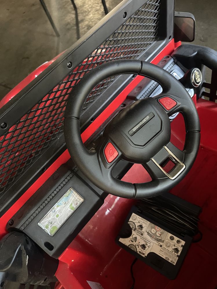Auto na akumulator  buggy jm 7 czerwony