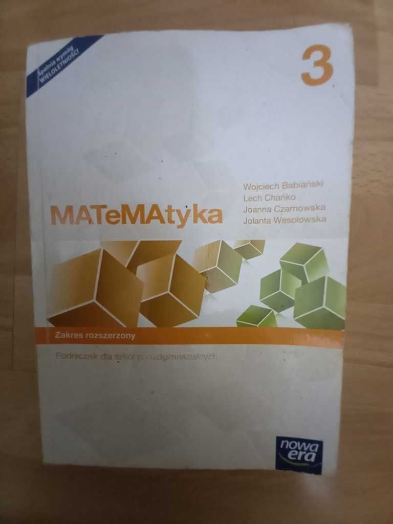 Podręcznik Matematyka ponadgimnazjalny  Komplet 6 części Nowa Era