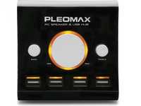 Pleomax колонка хаб PSP-5100B PC Speaker with 4 USB Ports