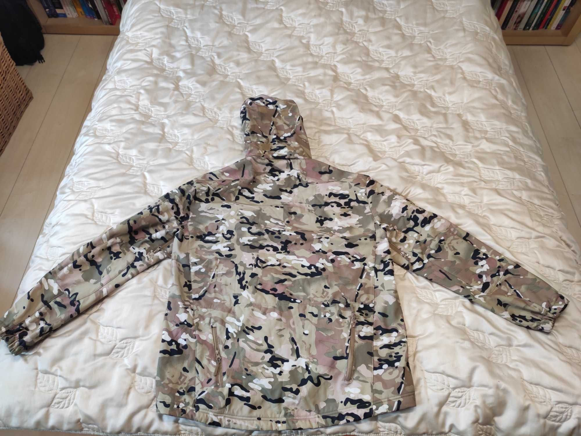 Męska kurtka softshellowa maskująca militarna  softshell  r. 2XL nowa