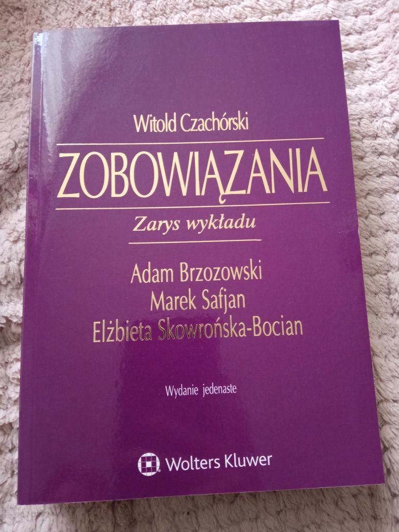 Zobowiązania zarys wykładu Czachórski