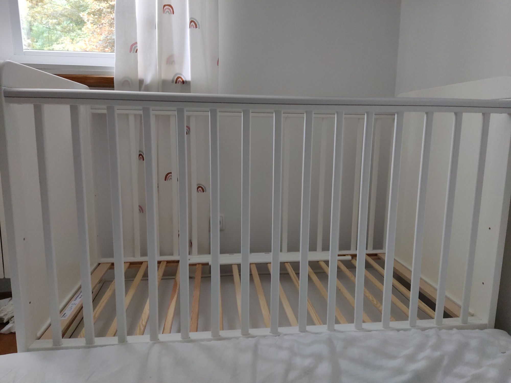 Łóżeczko niemowlęce dla niemowlaka Woodies Modern Cot 120x60