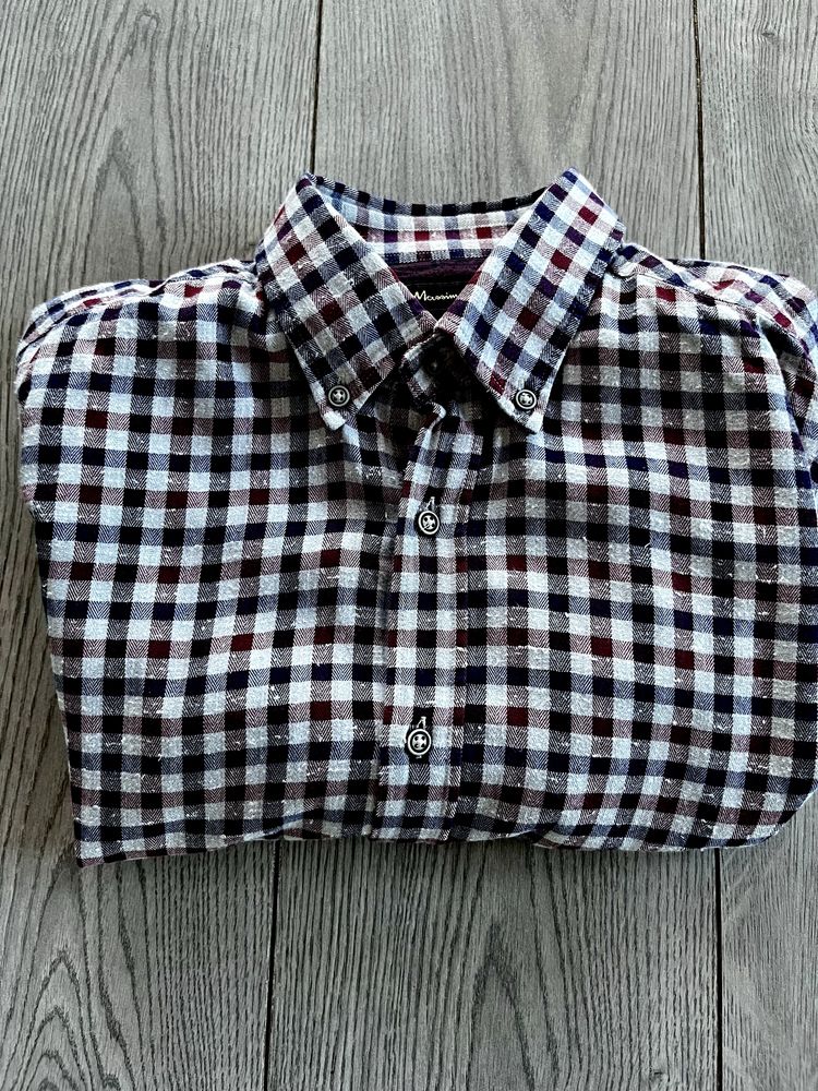 Koszula Massimo Dutti w kratę, rozmiar M