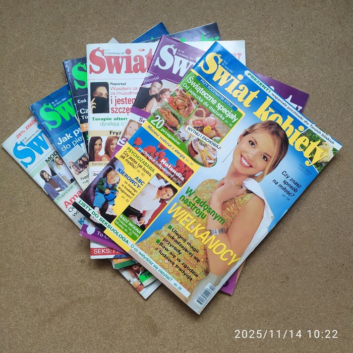 Czasopisma Świat kobiety.
