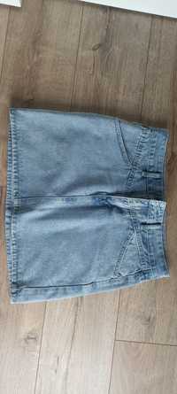 Spódnica jeansowa mini 38