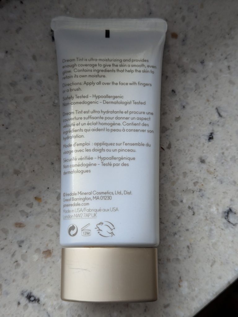 Jane Iredale Dream Tint Tinted Moisturizer SPF15 kolot light Baza 50ml
