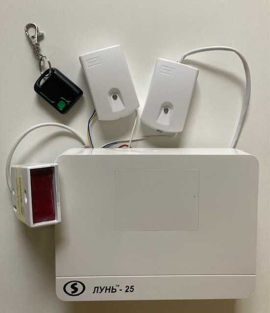 Приймально-контрольний прилад для охоронної сигналізації Лунь-25 mod.2