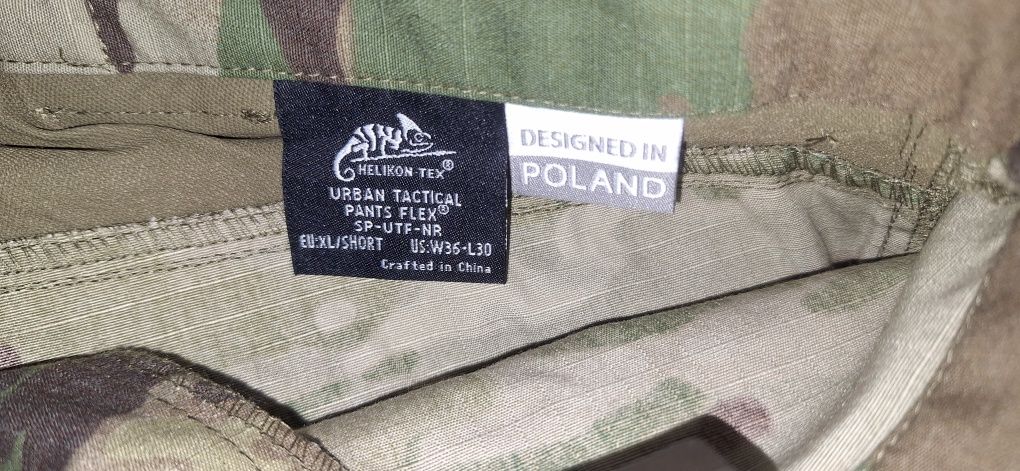 Nowe Spodnie Helikon UTP Flex Multicam XL Short 36x30