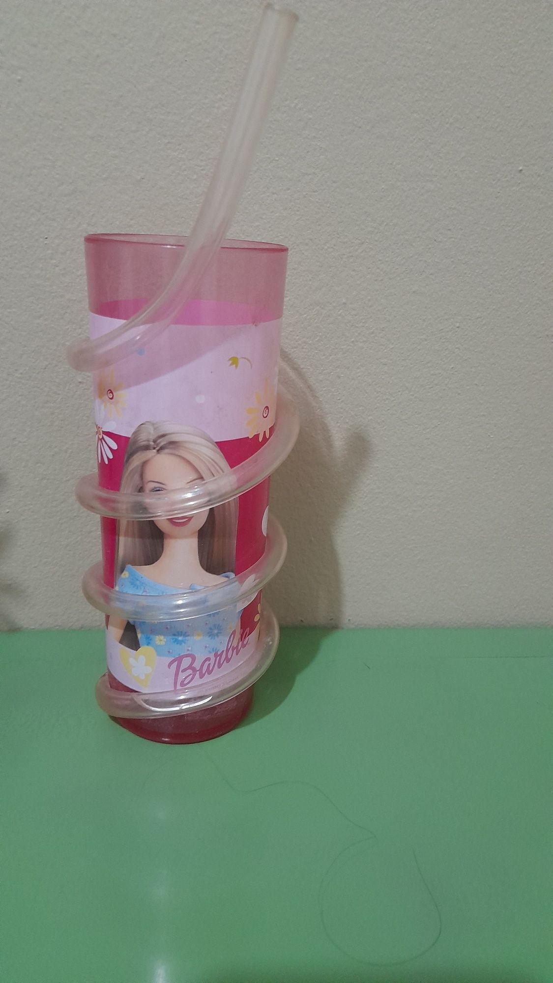 Copo da Barbie antigo fabricado na Itália