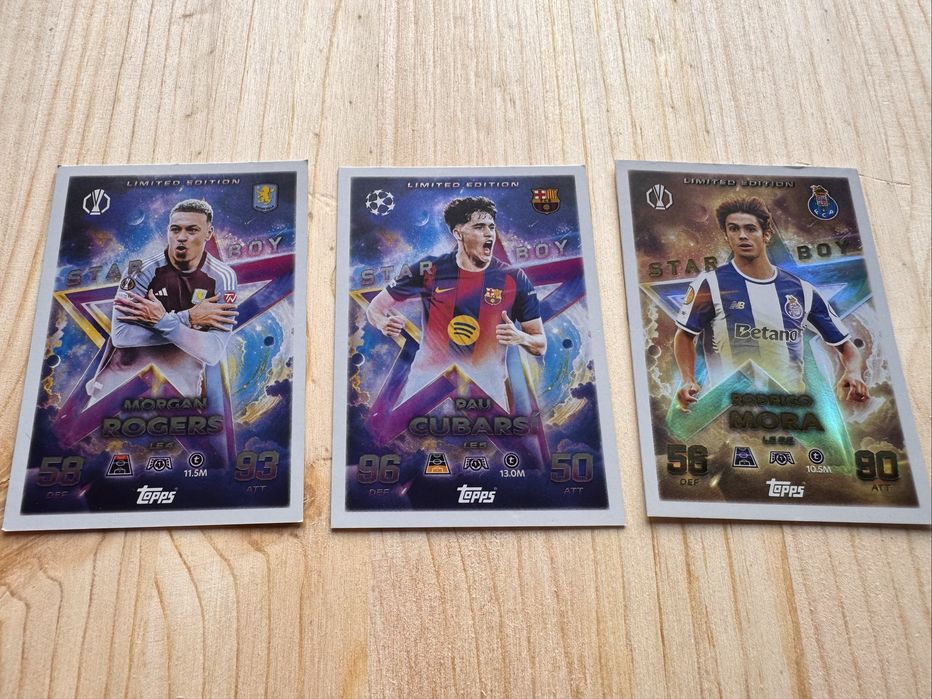 Karty piłkarskie - kolekcja kart unikatowych