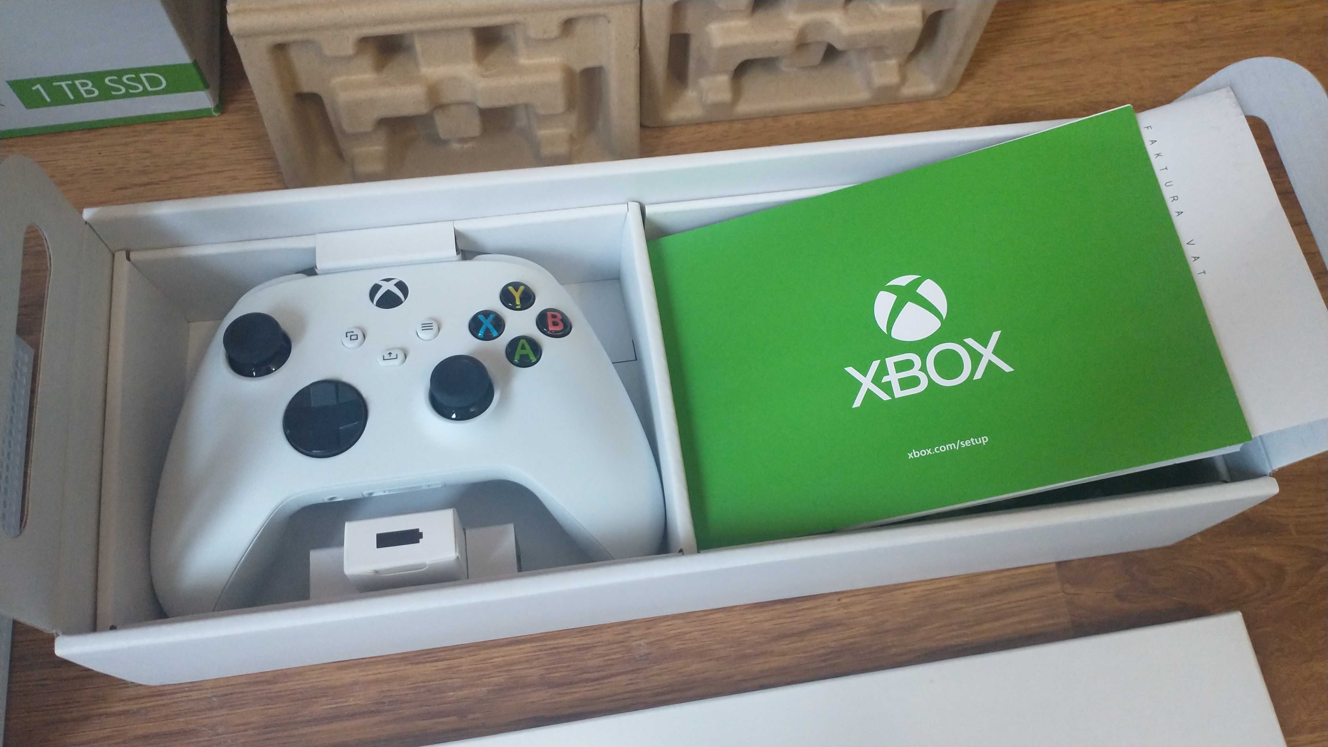 Microsoft Xbox Series S 1TB Robot White - JAK NOWY! 24 MIES.GWAR.!