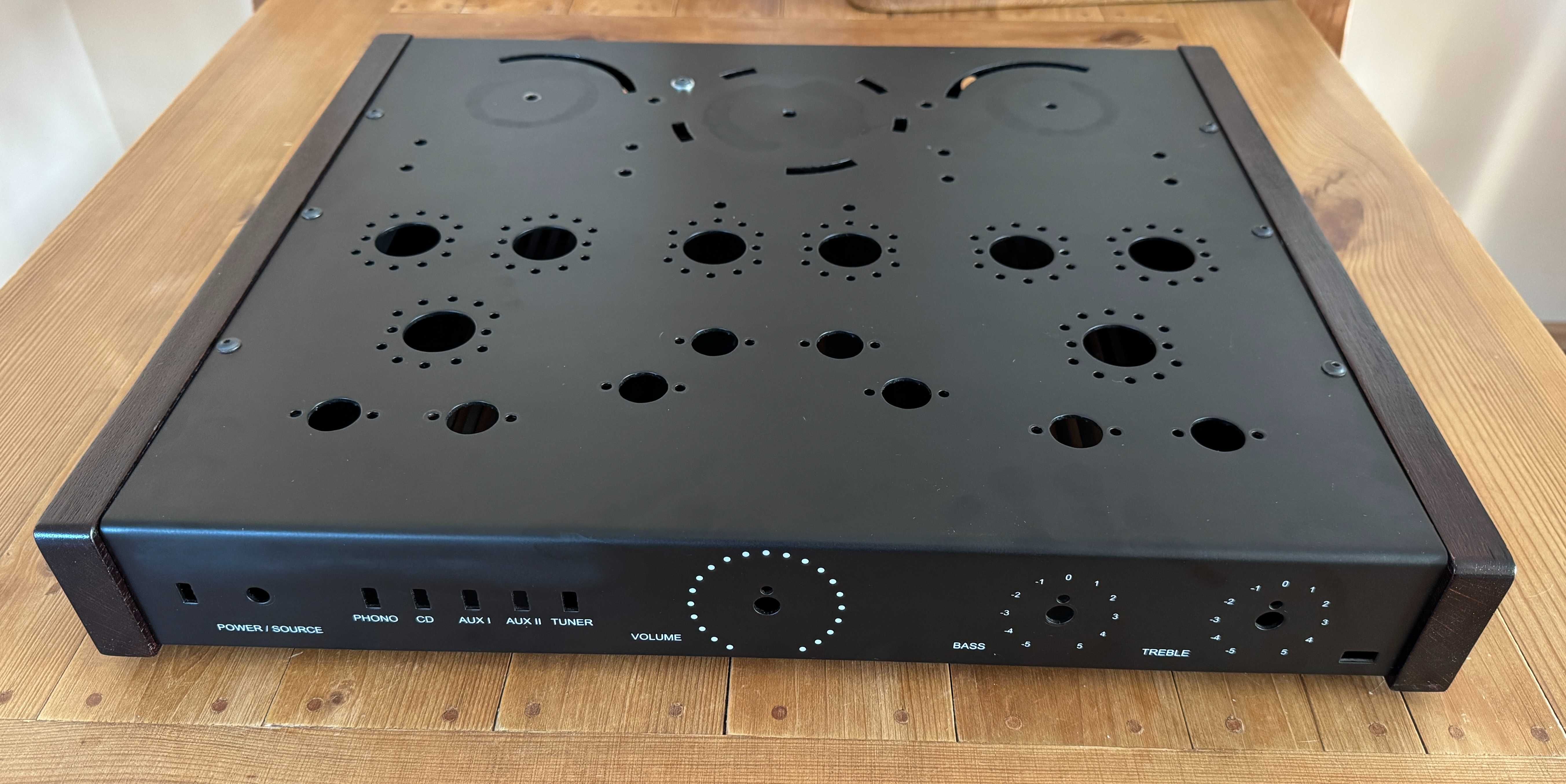 Wzmacniacz lampowy 2x35W PP EL34 - zestaw części